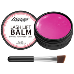 Lomansa NEW 10g Eyelah Lift Glue Lash Adhesive Glue Balm Fruit Flavor 2 in 1 Lifting Curling Adhesive For Lash Perm Makeup Tool