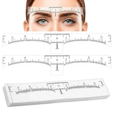 20pcs/50pcs/100pcs Disposable Tattoo Eyebrow Ruler Sticker Microblading Tattoo Measurement Tools for Permanent Makeup