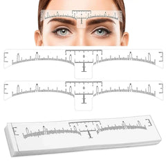 20pcs/50pcs/100pcs Disposable Tattoo Eyebrow Ruler Sticker Microblading Tattoo Measurement Tools for Permanent Makeup