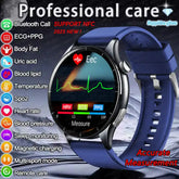 2025 New ECG+PPG Health Diagnosis Smartwatches Men Women Clock Uric Acid Lipid BP Heart rate Tracker NFC Sports Smart Watch IOS