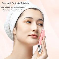 Electric Silicone Facial Cleansing Brush