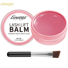Lomansa NEW 10g Eyelah Lift Glue Lash Adhesive Glue Balm Fruit Flavor 2 in 1 Lifting Curling Adhesive For Lash Perm Makeup Tool