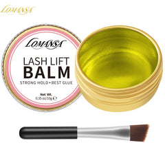 Lomansa NEW 10g Eyelah Lift Glue Lash Adhesive Glue Balm Fruit Flavor 2 in 1 Lifting Curling Adhesive For Lash Perm Makeup Tool