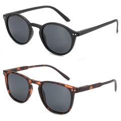 ZENOTTIC Fashion Polarized Sunglasses Men Women Brand Designer Retro Round Sun Glasses Vintage UV400 Goggles Shades