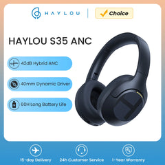 Haylou S35 ANC Wireless Headphones (42dB Noise Cancellation)
