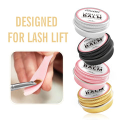 Lomansa NEW 10g Eyelah Lift Glue Lash Adhesive Glue Balm Fruit Flavor 2 in 1 Lifting Curling Adhesive For Lash Perm Makeup Tool