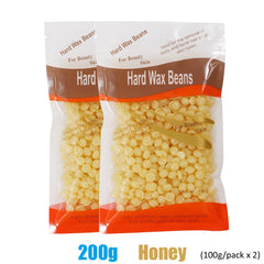 500g/200g/50g Hard Wax Beans for Hair Removal Body European Brazilian Pearl for Wax Warmer Waxing Beans for Wax Heater Machine
