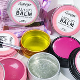 Lomansa NEW 10g Eyelah Lift Glue Lash Adhesive Glue Balm Fruit Flavor 2 in 1 Lifting Curling Adhesive For Lash Perm Makeup Tool