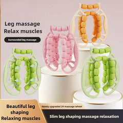 Newest 29/23 Wheel Annular Leg Clamp Massager Body Slimming Roller Massager Anti-cellulite Massage for Body Massager Relax