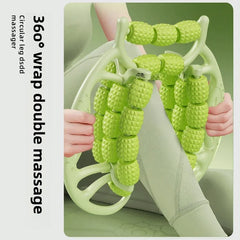 Newest 29/23 Wheel Annular Leg Clamp Massager Body Slimming Roller Massager Anti-cellulite Massage for Body Massager Relax