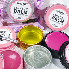 Lomansa NEW 10g Eyelah Lift Glue Lash Adhesive Glue Balm Fruit Flavor 2 in 1 Lifting Curling Adhesive For Lash Perm Makeup Tool