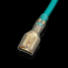 2.8/4.8/6.3mm Wire Crimp Terminals Kit Copper Male Female Wire Spade Connectors with Insulated Sleeve Electrical Conector Box